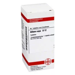 ALLIUM CEPA D 12 δισκία, 80 κάψουλες