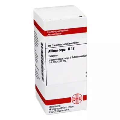 ALLIUM CEPA D 12 δισκία, 80 κάψουλες