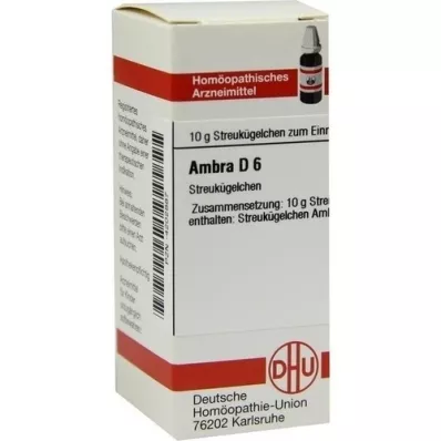 AMBRA D 6 σφαιρίδια, 10 g