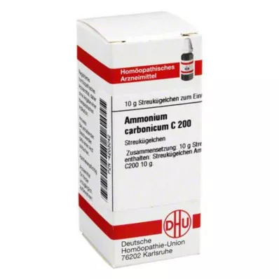 AMMONIUM CARBONICUM C 200 σφαιρίδια, 10 g