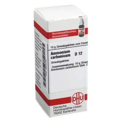 AMMONIUM CARBONICUM D 12 σφαιρίδια, 10 g