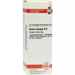 AMMI VISNAGA Αραίωση D 6, 20 ml