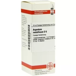 ARGENTUM METALLICUM Αραίωση D 6, 20 ml