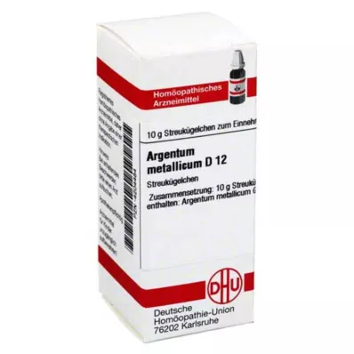 ARGENTUM METALLICUM D 12 σφαιρίδια, 10 g ARGENTUM METALLICUM D 12 σφαιρίδια, 10 g