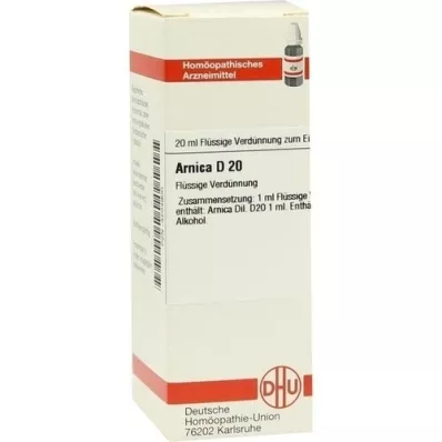 ARNICA D 20 αραίωση, 20 ml