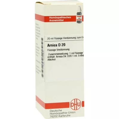 ARNICA D 20 αραίωση, 20 ml