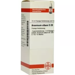 ARSENICUM ALBUM D 20 αραίωση, 20 ml