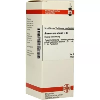 ARSENICUM ALBUM Αραίωση C 30, 50 ml