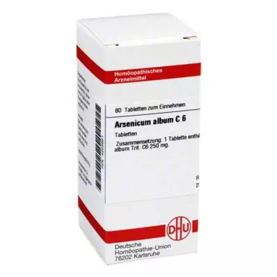 ARSENICUM ALBUM C 6 δισκία, 80 κάψουλες