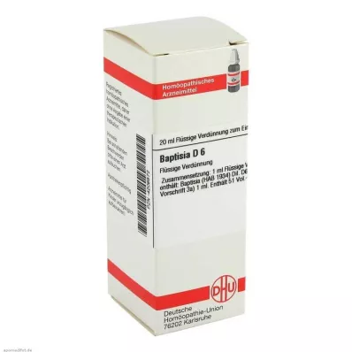 BAPTISIA Αραίωση D 6, 20 ml