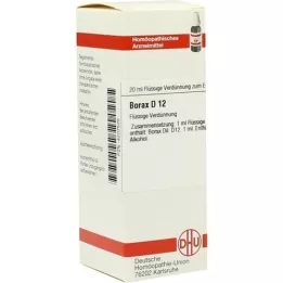 BORAX D 12 αραίωση, 20 ml