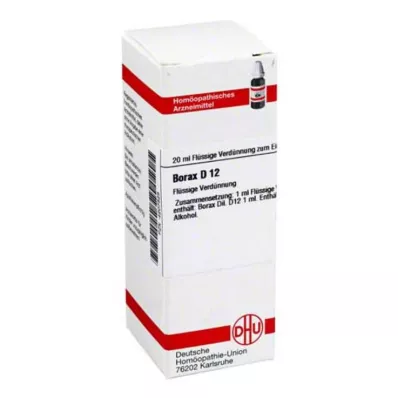 BORAX D 12 αραίωση, 20 ml