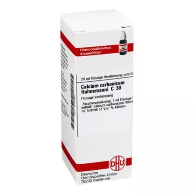 CALCIUM CARBONICUM Hahnemanni C 30 Αραίωση, 20 ml