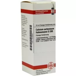 CALCIUM CARBONICUM Hahnemanni D 200 Αραίωση, 20 ml