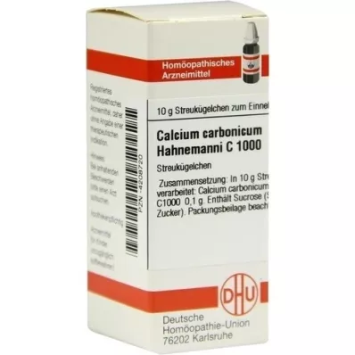CALCIUM CARBONICUM Hahnemanni C 1000 σφαιρίδια, 10 g