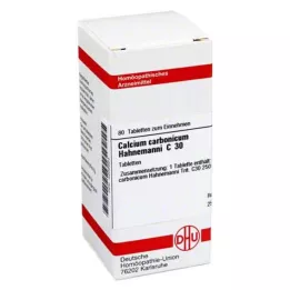 CALCIUM CARBONICUM Hahnemanni C 30 δισκία, 80 τεμάχια