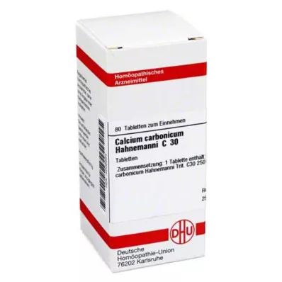 DHU Calcium carbonicum C 30 δισκία, 80 τεμάχια