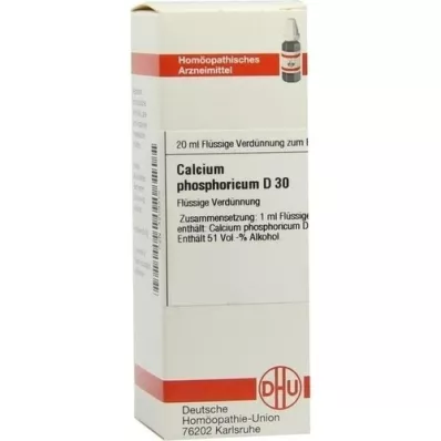 CALCIUM PHOSPHORICUM D 30 αραίωση, 20 ml