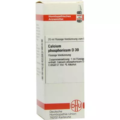 DHU Φωσφορικό ασβέστιο D 30 αραίωση, 20 ml