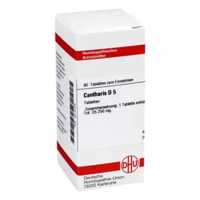 DHU Cantharis D 5 δισκία, 80 τεμ DHU Cantharis D 5 δισκία, 80 τεμ