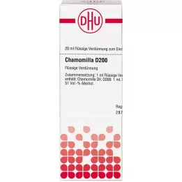 CHAMOMILLA D 200 αραίωση, 20 ml