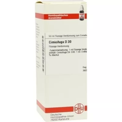 CIMICIFUGA D 30 αραίωση, 50 ml