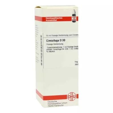 CIMICIFUGA D 30 αραίωση, 50 ml