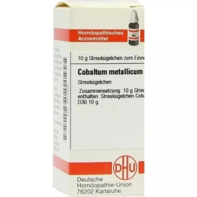 COBALTUM METALLICUM D 30 σφαιρίδια, 10 g