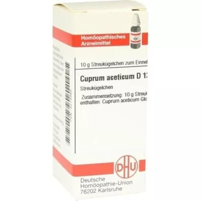 CUPRUM ACETICUM D 12 σφαιρίδια, 10 g