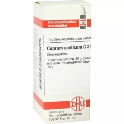 CUPRUM ACETICUM C 30 σφαιρίδια, 10 g