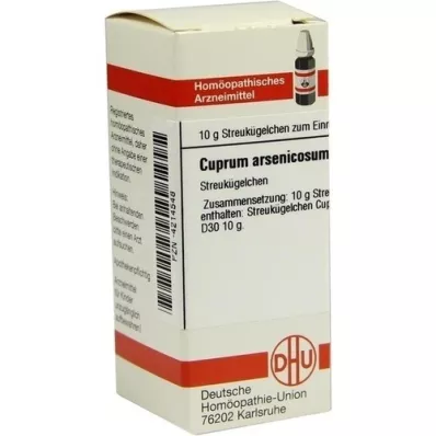 CUPRUM ARSENICOSUM D 30 σφαιρίδια, 10 g