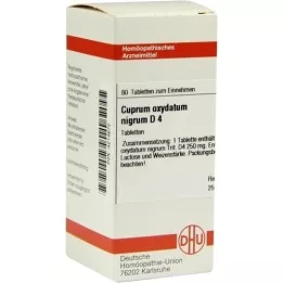 CUPRUM OXYDATUM nigrum D 4 δισκία, 80 τεμάχια