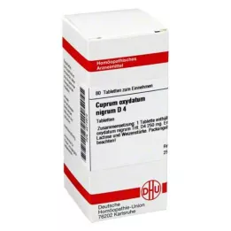 CUPRUM OXYDATUM nigrum D 4 δισκία, 80 τεμάχια