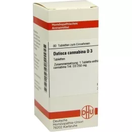 DATISCA cannabina D 3 δισκία, 80 τεμάχια