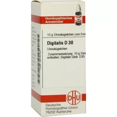 DIGITALIS D 30 σφαιρίδια, 10 g