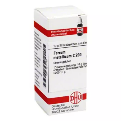 DHU Ferrum metallicum C 200 σφαιρίδια, 10 g