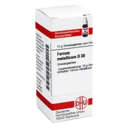 FERRUM METALLICUM D 30 σφαιρίδια, 10 g