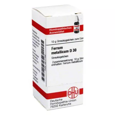 FERRUM METALLICUM D 30 σφαιρίδια, 10 g FERRUM METALLICUM D 30 σφαιρίδια, 10 g