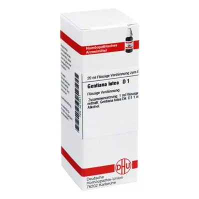 GENTIANA LUTEA D 1 αραίωση, 20 ml
