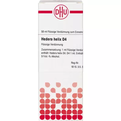 HEDERA HELIX Αραίωση D 4, 50 ml