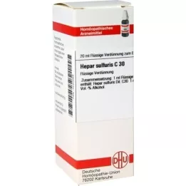 HEPAR SULFURIS Αραίωση C 30, 20 ml