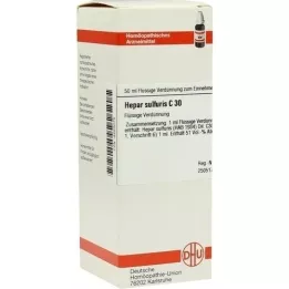 HEPAR SULFURIS Αραίωση C 30, 50 ml