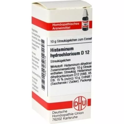 HISTAMINUM hydrochloricum D 12 σφαιρίδια, 10 g
