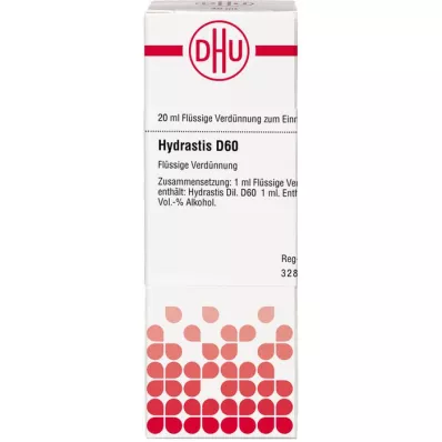 HYDRASTIS D 60 αραίωση, 20 ml