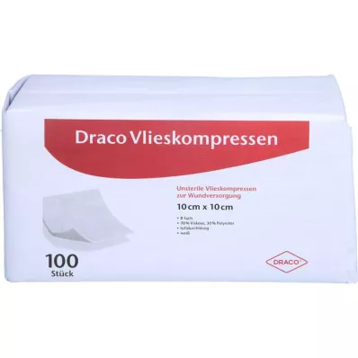 VLIESKOMPRESSEN μη αποστειρωμένα 10x10 cm 8x, 100 τεμάχια