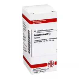 IPECACUANHA D 12 δισκία, 80 κάψουλες