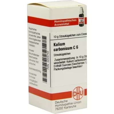 KALIUM CARBONICUM C 6 σφαιρίδια, 10 g