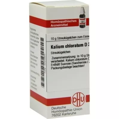 KALIUM CHLORATUM D 30 σφαιρίδια, 10 g