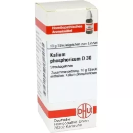 KALIUM PHOSPHORICUM D 30 σφαιρίδια, 10 g