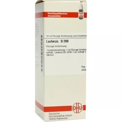 LACHESIS D 200 αραίωση, 50 ml